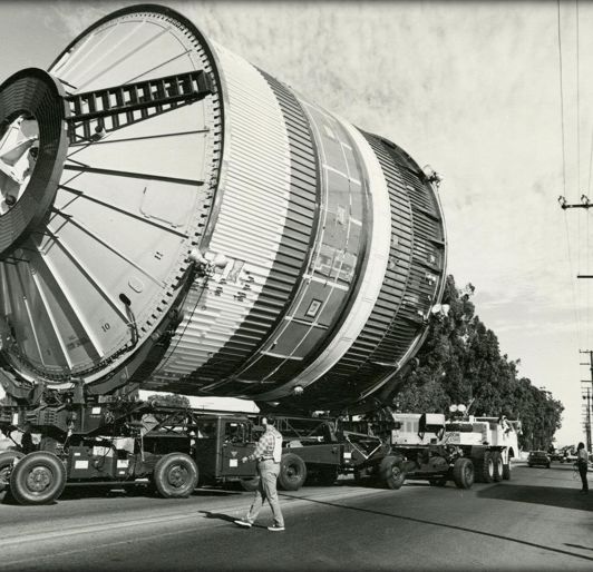 Clearing path for moon landing test